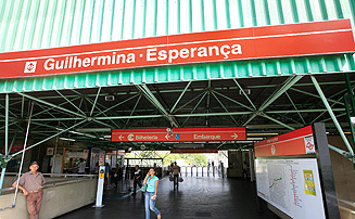 Foto da Estação Guilhermina-Esperança